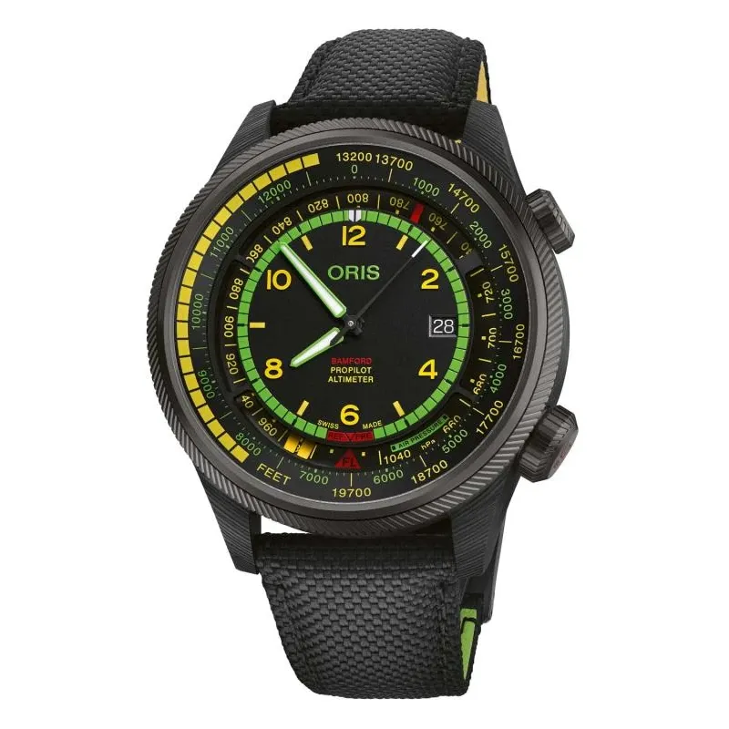 Oris Bamford ProPilot Altimeter "Mission Control" Limited Edition Herrenuhr 01 793 7775 8724