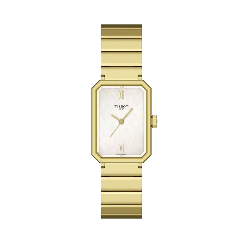 Tissot Tissot SRV 30mm, Schweizer Quarzwerk, Rechteckig Damenuhr T160.110.33.113.00