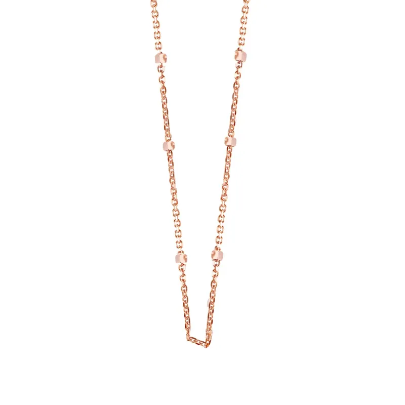 One More ISCHIA Damen Halskette Rotgold 18 kt, 04932542