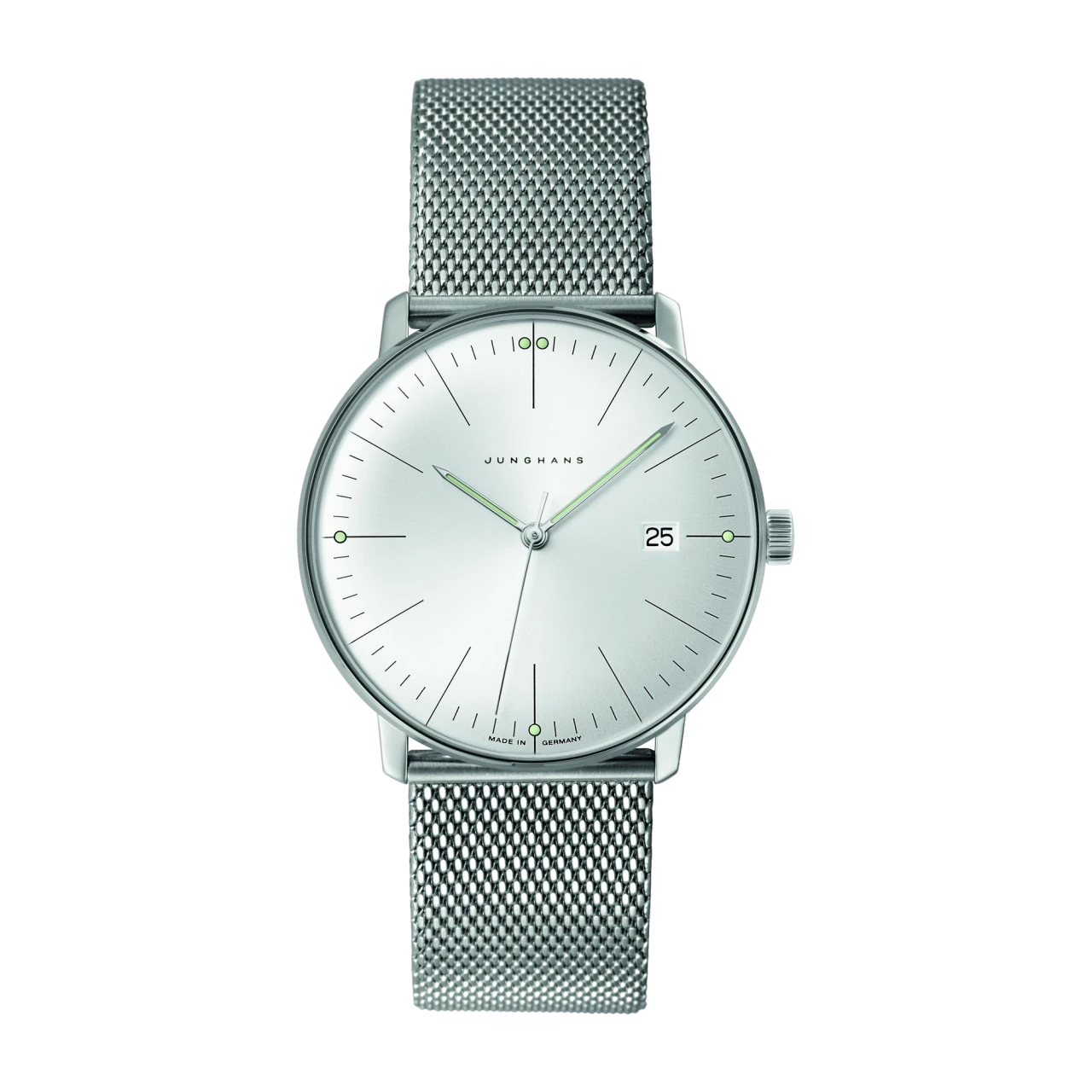Junghans max bill Quarz Saphirglas Herrenuhr 041/4463.46