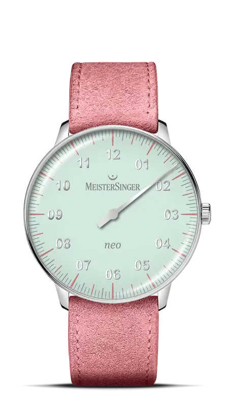 Meister Singer Neo Special,  Automatik, Hellgrün Damenuhr S-NES929S