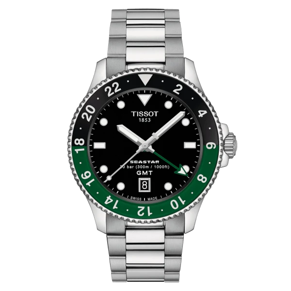 Tissot Seastar 1000 Quarz GMT Herrenuhr T120.852.11.051.00