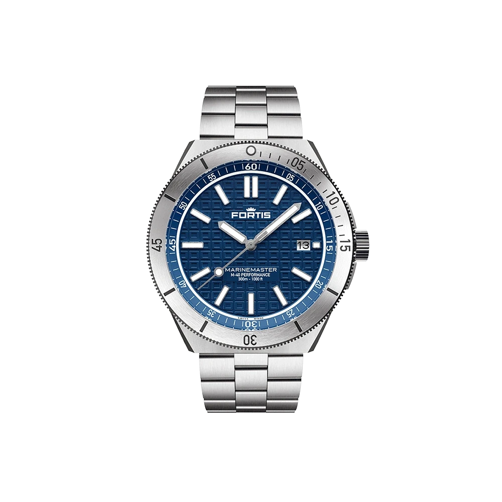 Fortis Marinemaster M-40 Ocean Blue Herrenuhr F8120029