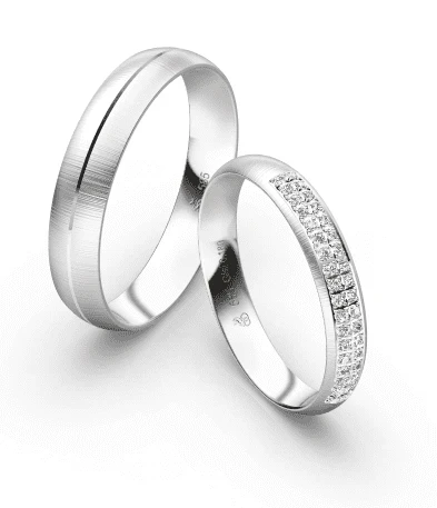 First Individual Love 3D White – Two Trauringpaar Rauschmayer 73-03046 / 72-03046