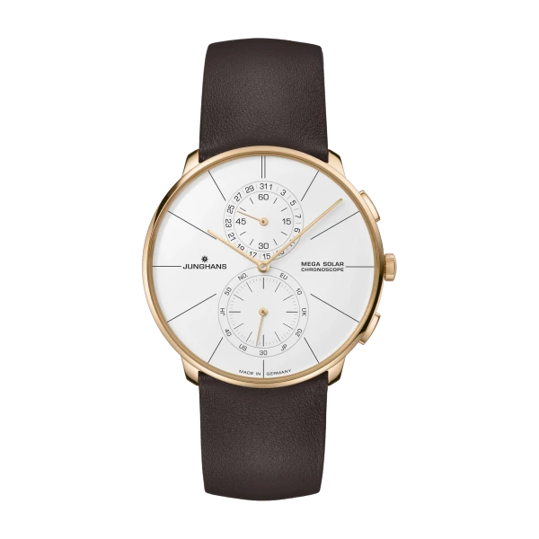 Junghans Meister fein Chronoscope Mega Solar Herrenuhr 059/7201.00