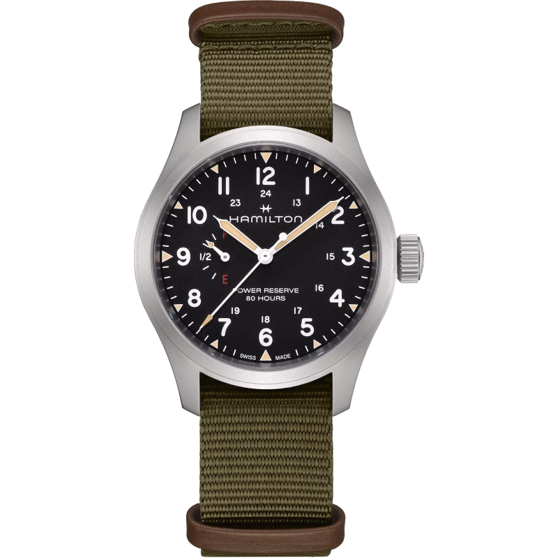Hamilton KHAKI FIELD MECHANICAL POWER RESERVE 40MM Herrenuhr H69509930
