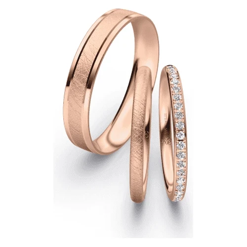 First Individual Love 3D TriSet Trauringpaar Rauschmayer 72-02043 | 73-02042 | 72-02042