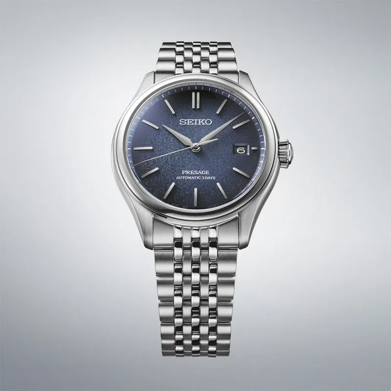 Seiko Presage Classic Series 'Aiiro' Uhr Herrenuhr SPB525J1