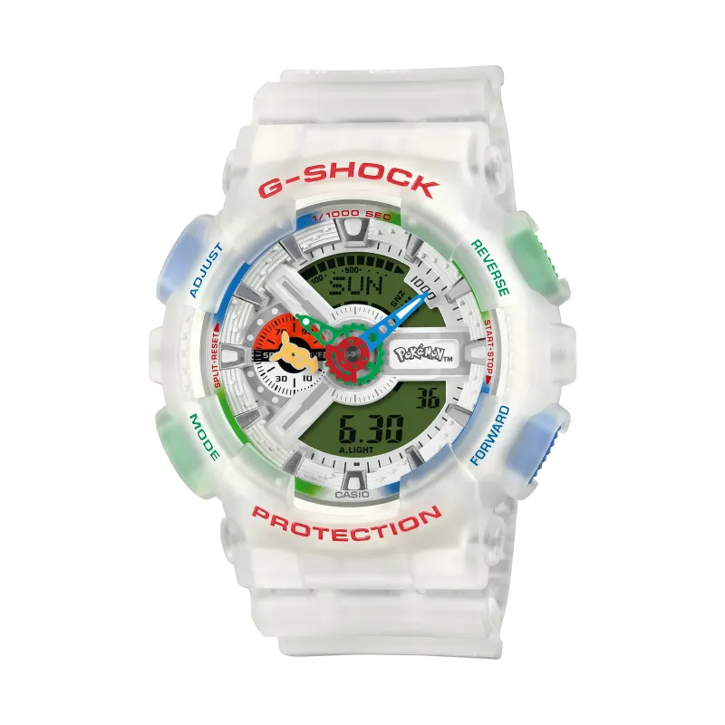 G-Shock ANALOG-DIGITAL SERIE GA-110 Pokémon 30th Anniversary Herrenuhr GA-110PKM-7AER