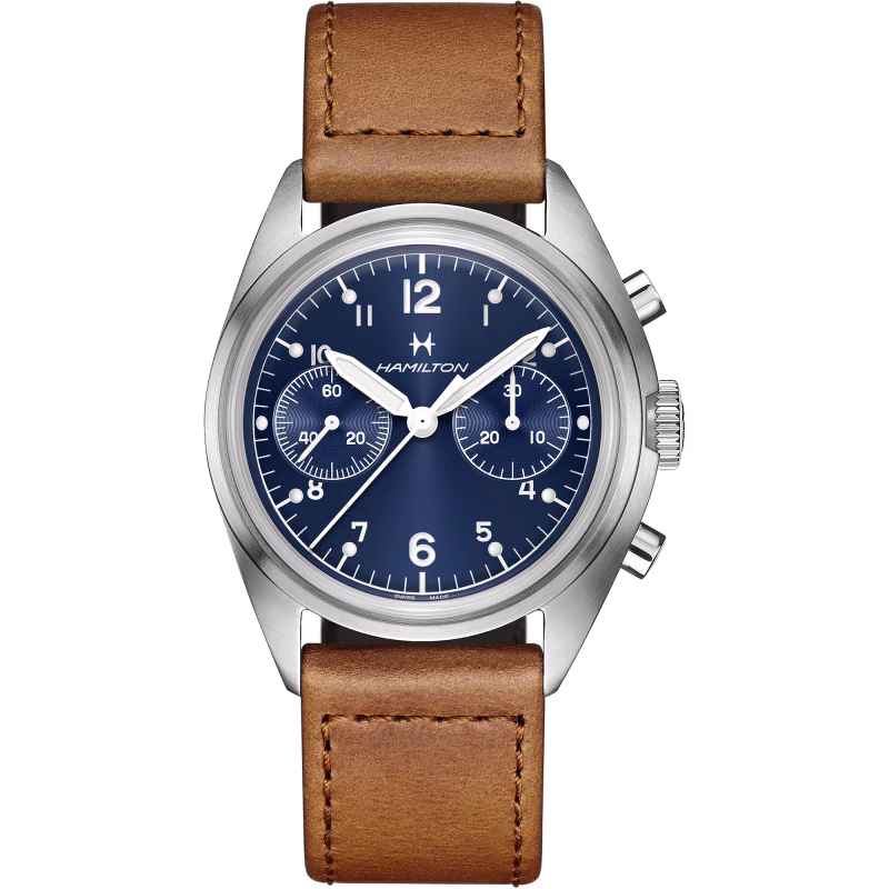 Hamilton Khaki Aviation Pilot Pioneer Mechanical Chronograph Herrenuhr H76409540