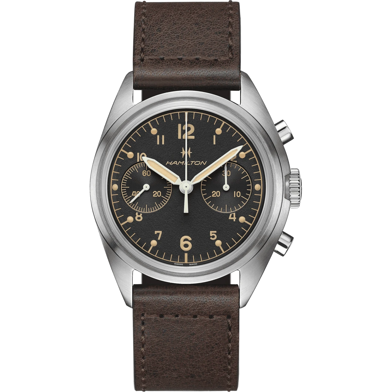 Hamilton Khaki Pilot Pioneer Mechanical Chrono H76409530 Herrenuhr