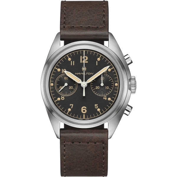 Hamilton Khaki Pilot Pioneer Mechanical Chrono H76409530 Herrenuhr