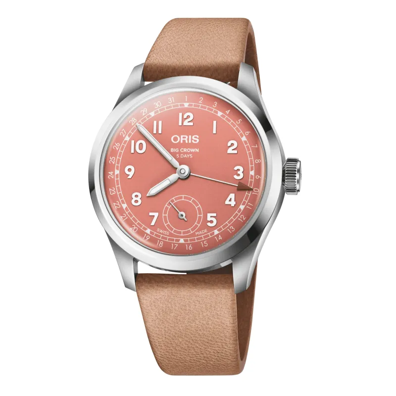 Oris Big Crown Pointer Date Calibre 403 40mm Rot Herrenuhr 01 403 7799 4068-07 6 20 11FC