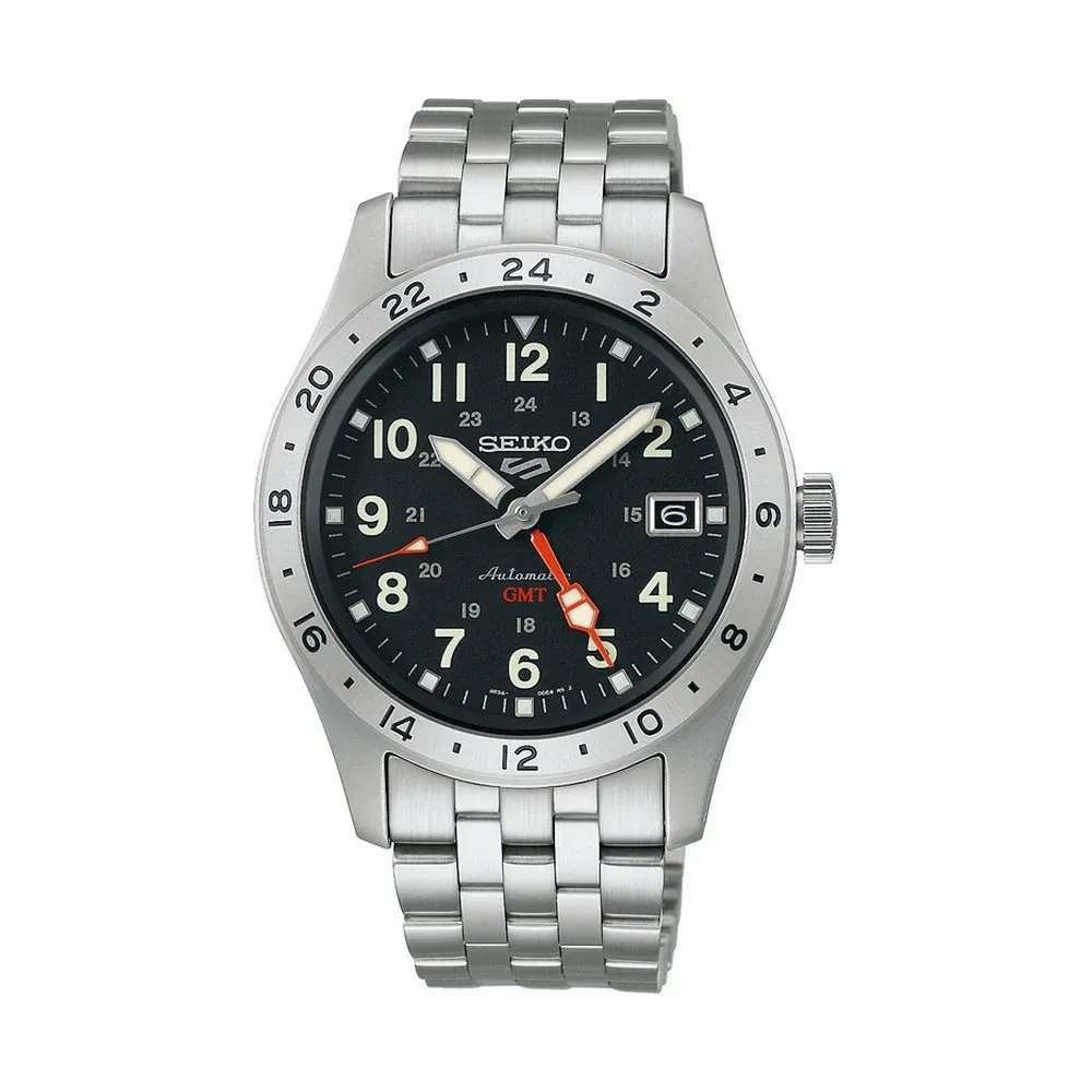 Seiko SSK023K1 5 Sports GMT Field Sports Style Herrenuhr