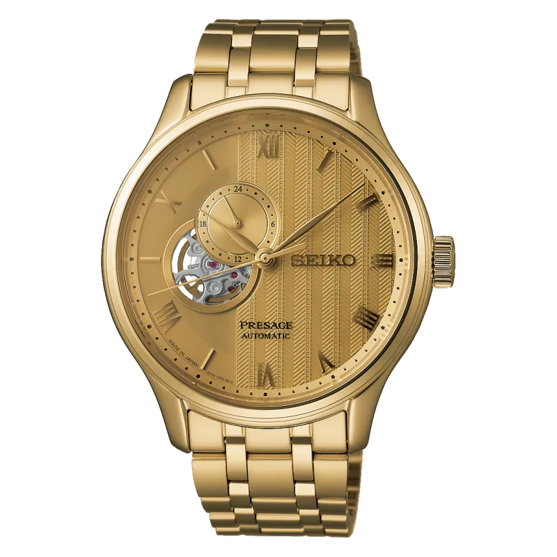 Seiko Presage Automatik Offenes Herz "Japanese Garden" Herrenuhr SSA468J1