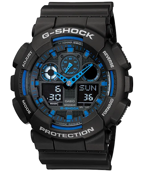 G-SHOCK Classic Herrenuhr GA-100-1A2ER