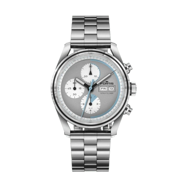 Fortis Stratoliner S-41 Cool Gray Herrenuhr F2340007