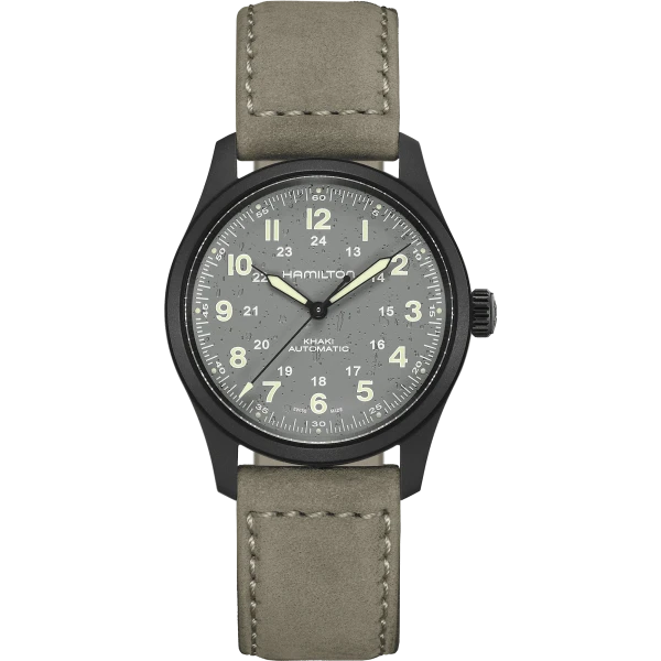 Hamilton Khaki Titanium Automatik Herrenuhr H70215880