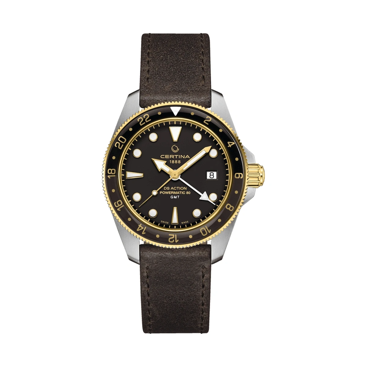 Certina DS Action GMT Powermatic 80 Herrenuhr C032.929.26.051.00