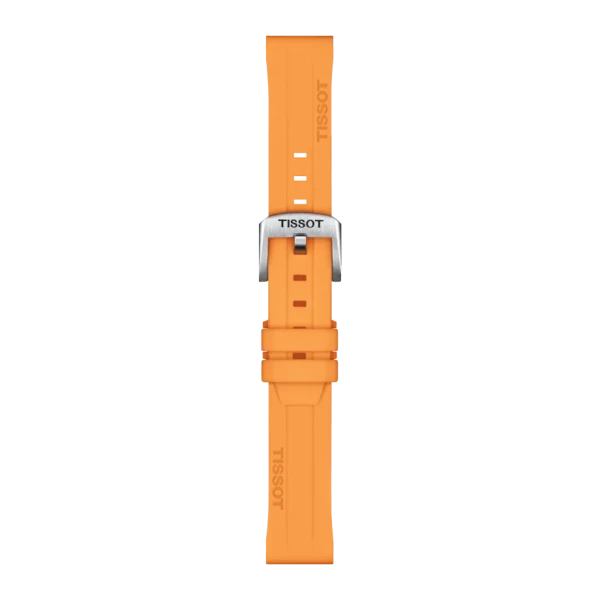 Tissot Ersatzarmband Silikon orange