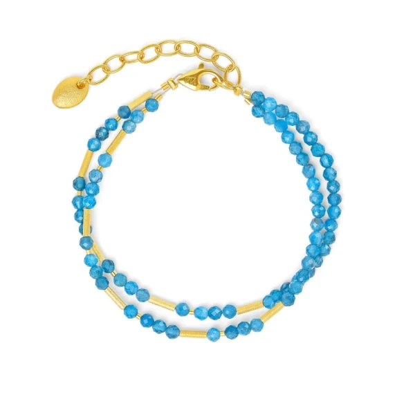 Bernd Wolf Clinna Armschmuck Apatit 17-21cm variabel, 6110002816-V21