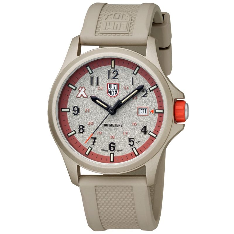 Luminox Bear Grylls Survival Land,  Outdoor Abenteuer Uhr, Beige Herrenuhr XB.3717