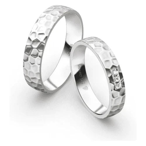First Individual Love 3D White – Two Trauringpaar Rauschmayer 72-04046 / 73-04046