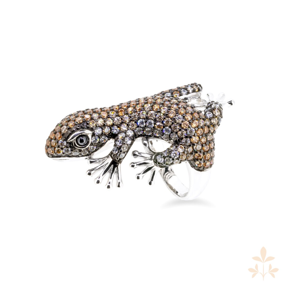 Seinerzeit Willy Salamander Ring SZA-1990-176-L
