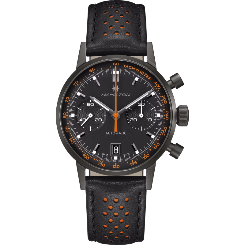 Hamilton Intra-Matic Auto Chrono 40 mm rot H38446732