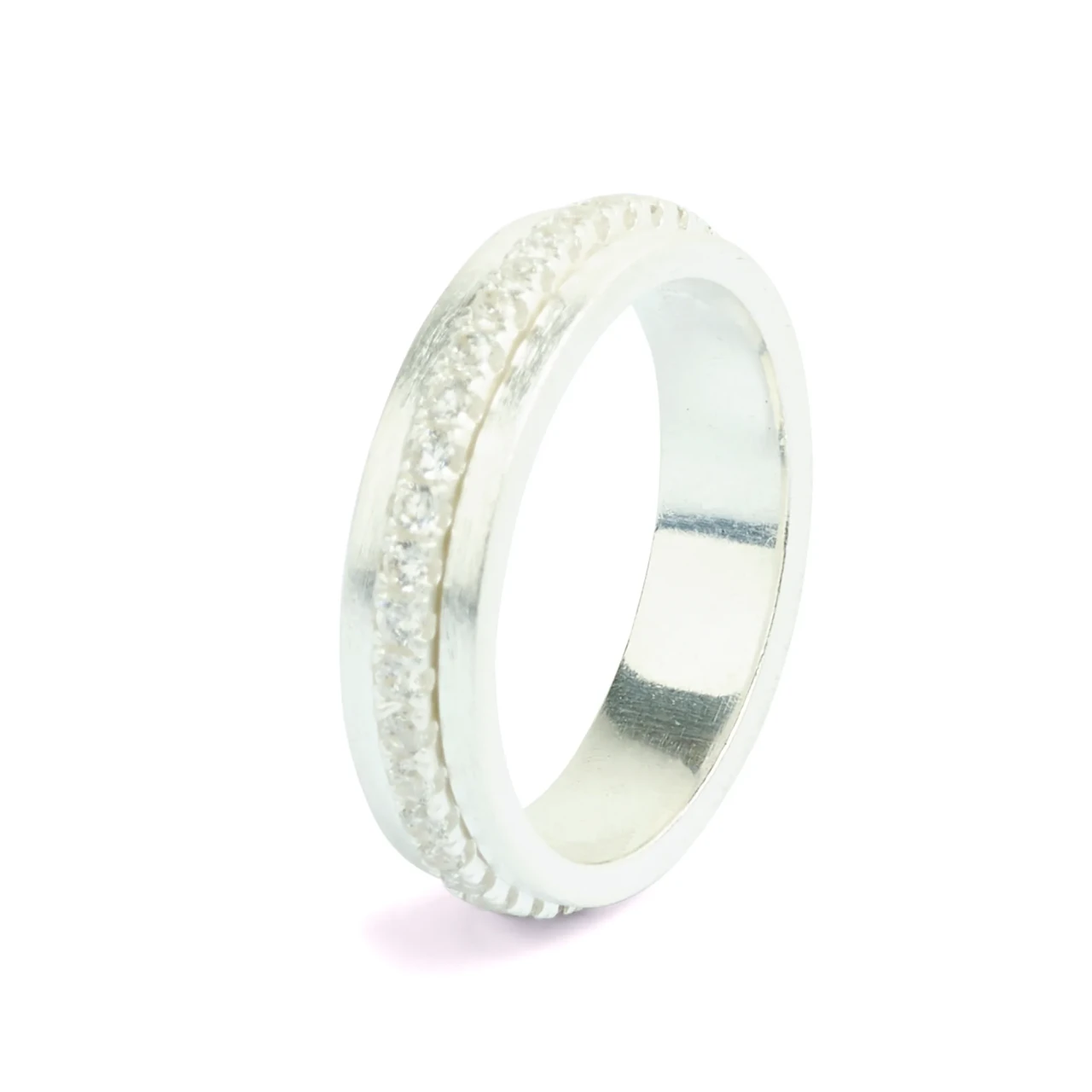 Bernd Wolf Turnaround Ring Zirkonia 925er Sterlingsilber, Gr. 56, 54051154-056