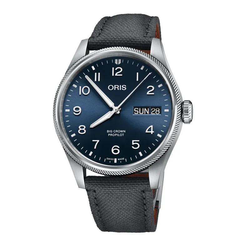 Oris Big Crown ProPilot Big Day Date 44mm Textilband Herrenuhr 01 752 7760 4065-07 3 22 05LC
