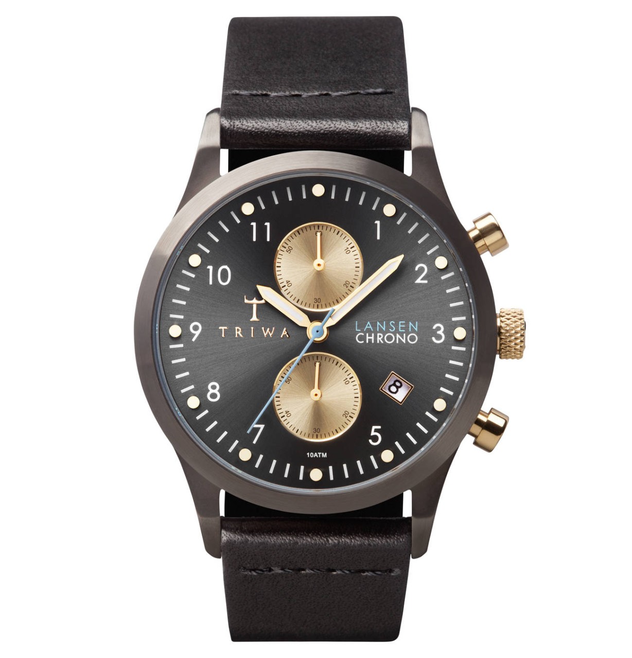 Triwa Unisexuhr Walter Lansen Chrono Black Classic TRLCST101CL010113