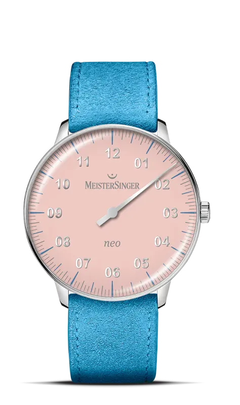 Meister Singer Neo Special - Hellrot, 36mm, Automatikwerk Damenuhr S-NES921S