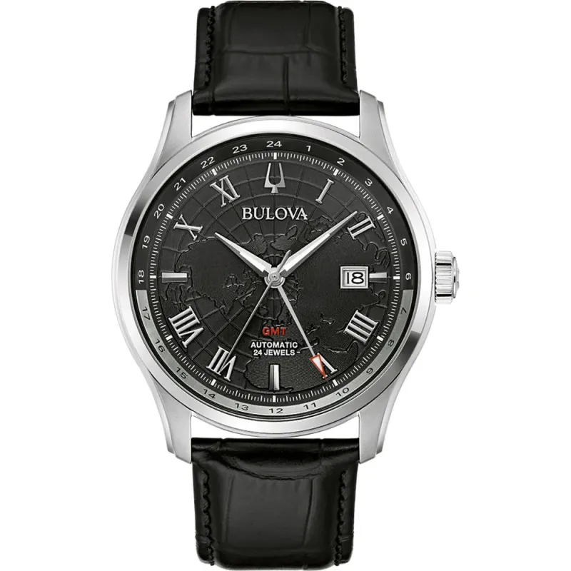 Bulova Herrenuhr 96B387 Wilton GMT