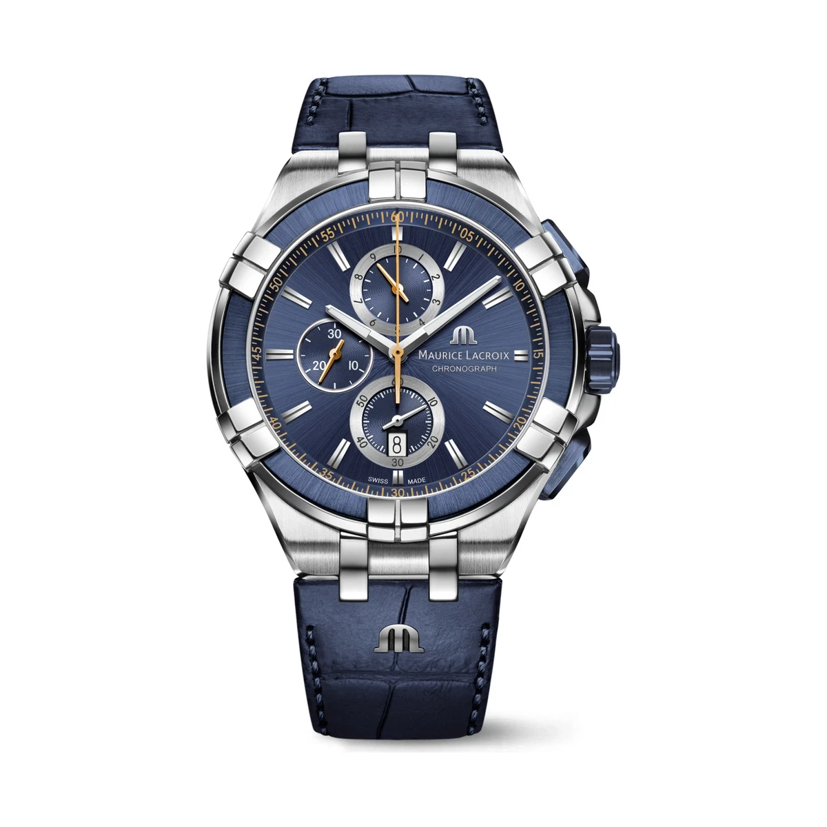 Maurice Lacroix Aikon Chronograph Date Herrenuhr AI1018-SS001-432-4