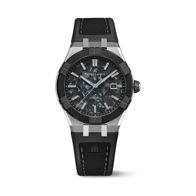 Maurice Lacroix Aikon-IC Frozen Carbon Hellblau 43 mm Herrenuhr AC6008-SSL20-430-2