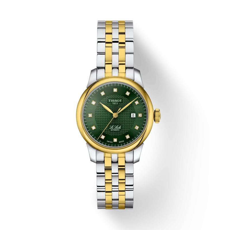 Tissot LE LOCLE Automatik, 29mm, bis zu 48 Stunden Gangreserve, Gold Damenuhr T006.207.22.096.01
