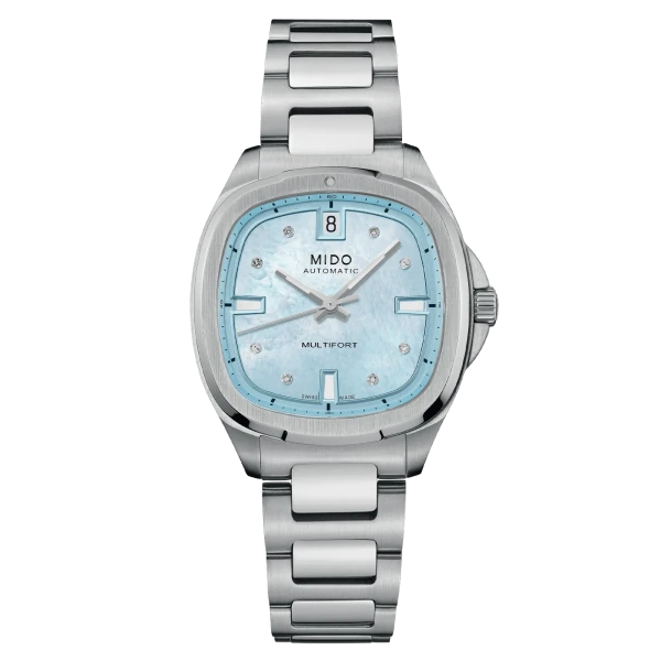 Mido Multifort TV 35 Damenuhr mit Diamanten M049.307.11.136.00