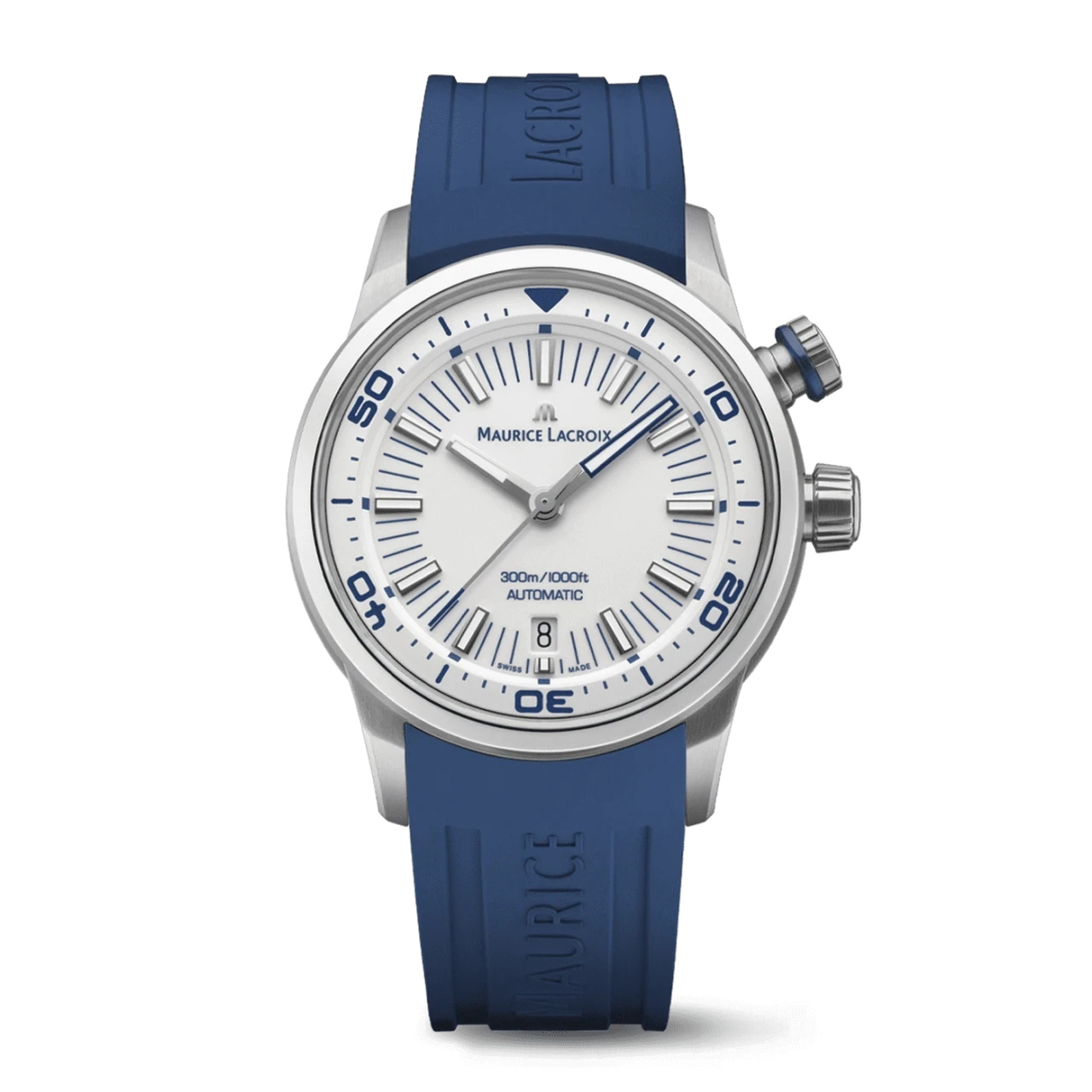 Maurice Lacroix Pontos S Diver Herrenuhr mit Wechselband PT6248-SS00L-130-4