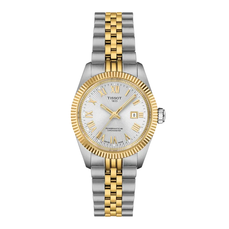 Tissot Ballade 30mm, Edelstahl, 48 Stunden Gangreserve, Automatikwerk Damenuhr T156.208.22.033.01