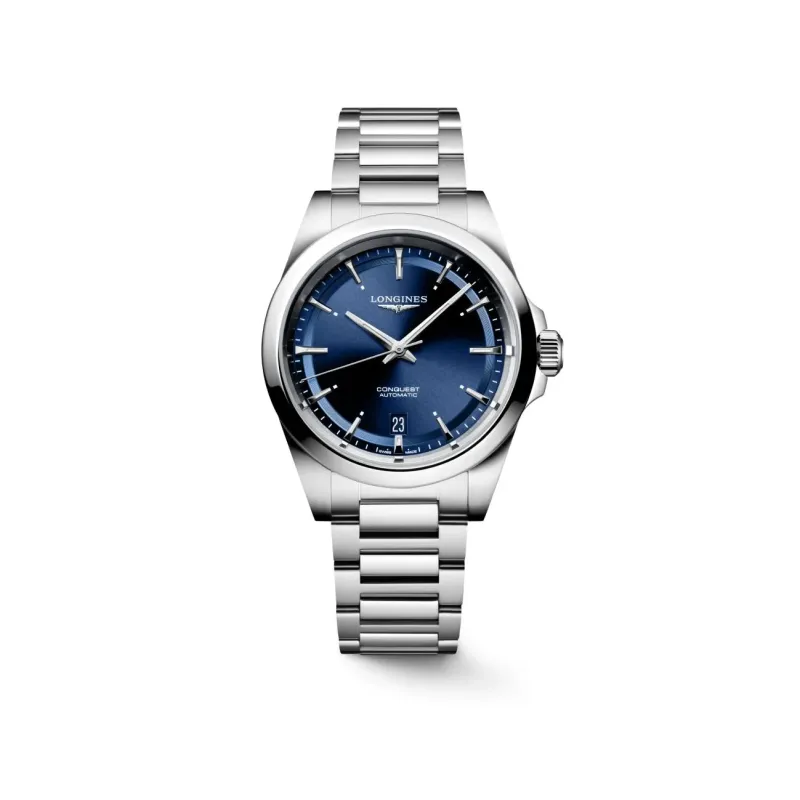 Longines Conquest 38mm blau Herrenuhr L3.720.4.92.6