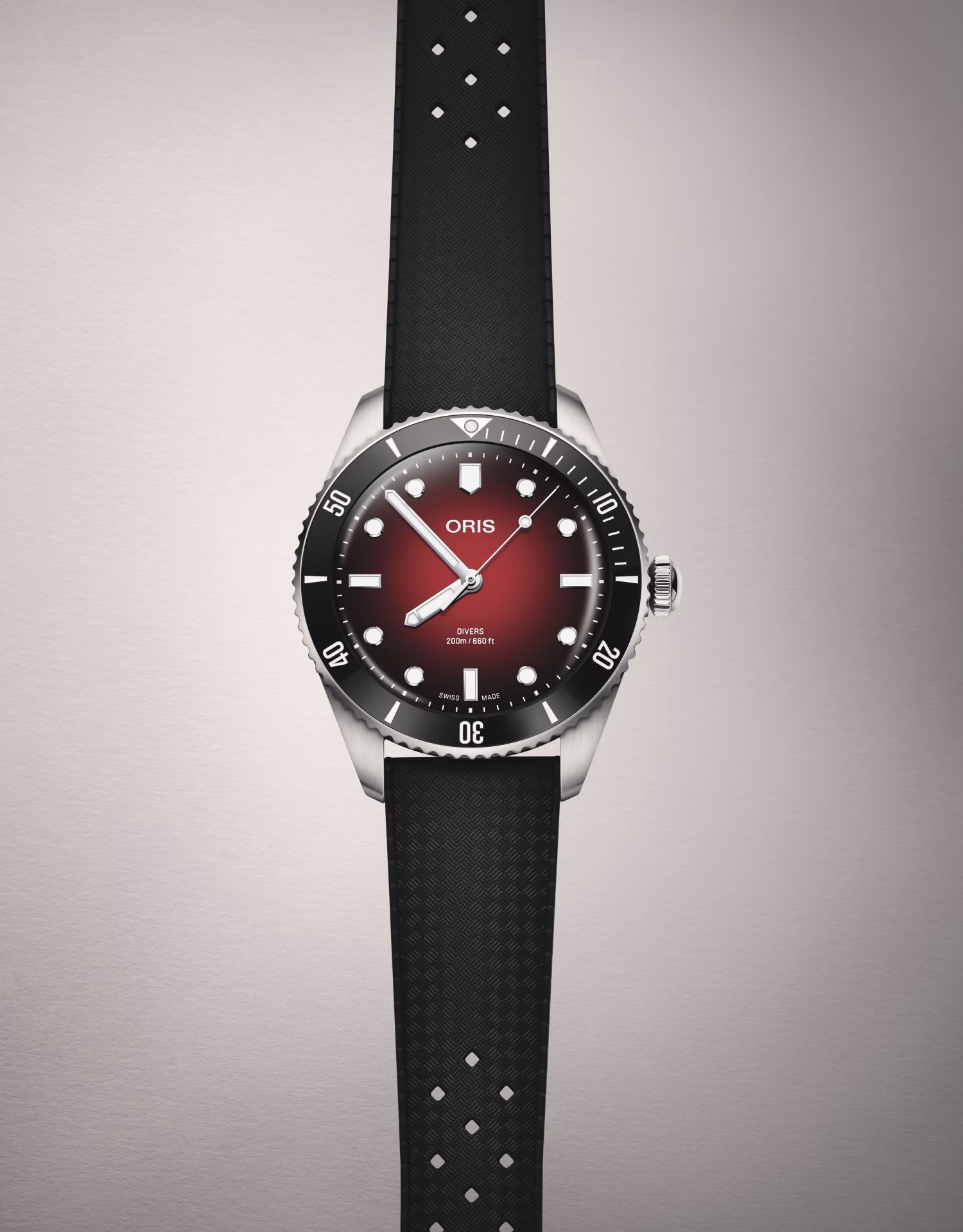 Oris Oris X RedBar Limited Edition II 39mm Taucheruhr Herrenuhr 01 733 7795 4018-Set