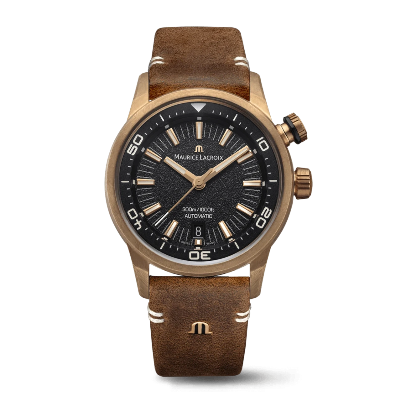 Maurice Lacroix Pontos S Diver Limited Edition Herrenuhr PT6248-BRZ01-330-3
