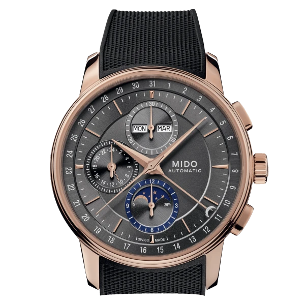 Mido  Baroncelli Chronograph Moonphase M027.625.37.061.00 Herrenuhr