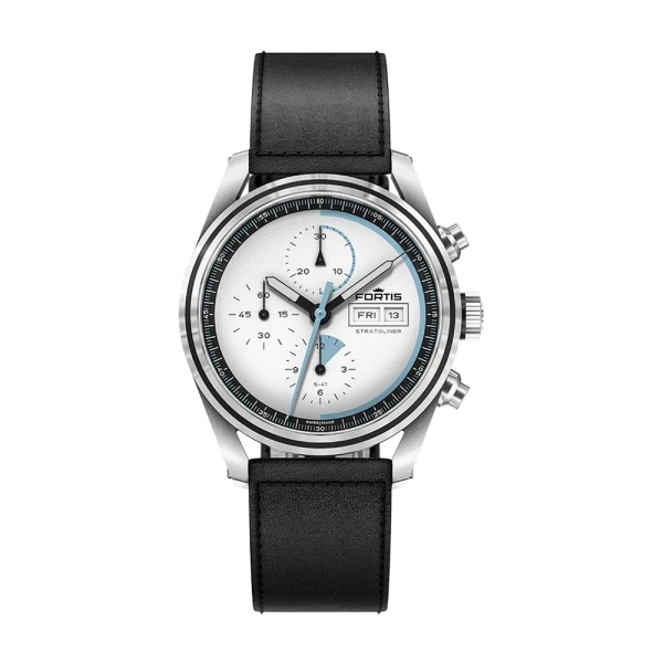 Fortis Stratoliner S-41 White Dust Herrenuhr F2340014