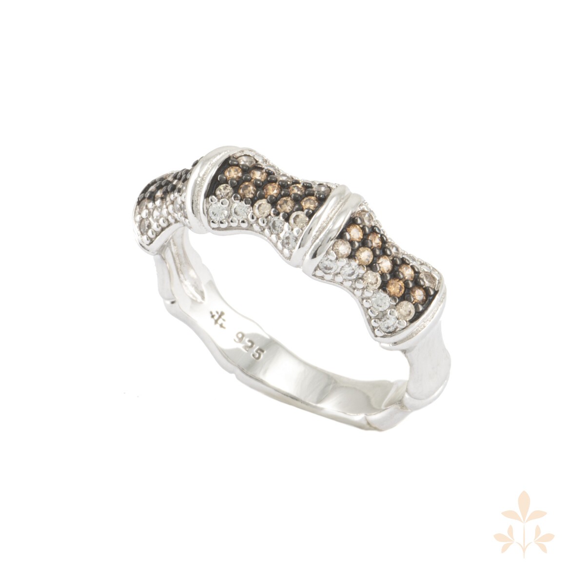 Seinerzeit Champagne Bambus Ring SZA-1990-326-54