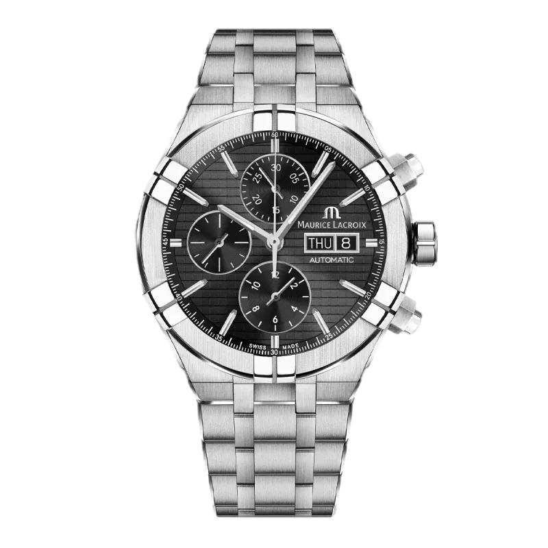 Maurice Lacroix Aikon Chronograph Day Date Herrenuhr AI6038-SS002-330-1