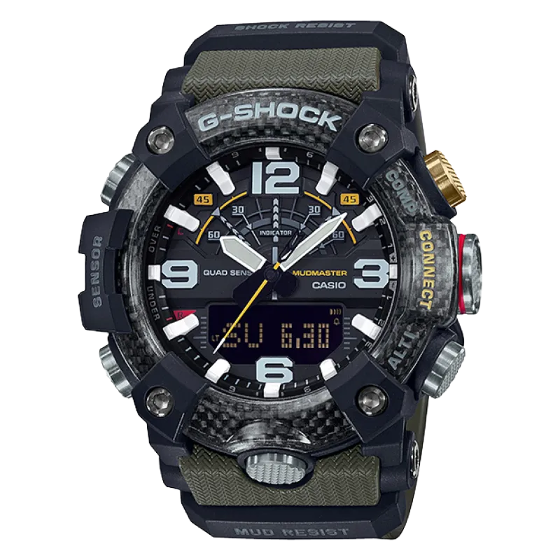 Casio G-Shock Mudmaster Herrenuhr Carbon GG-B100-1A3ER