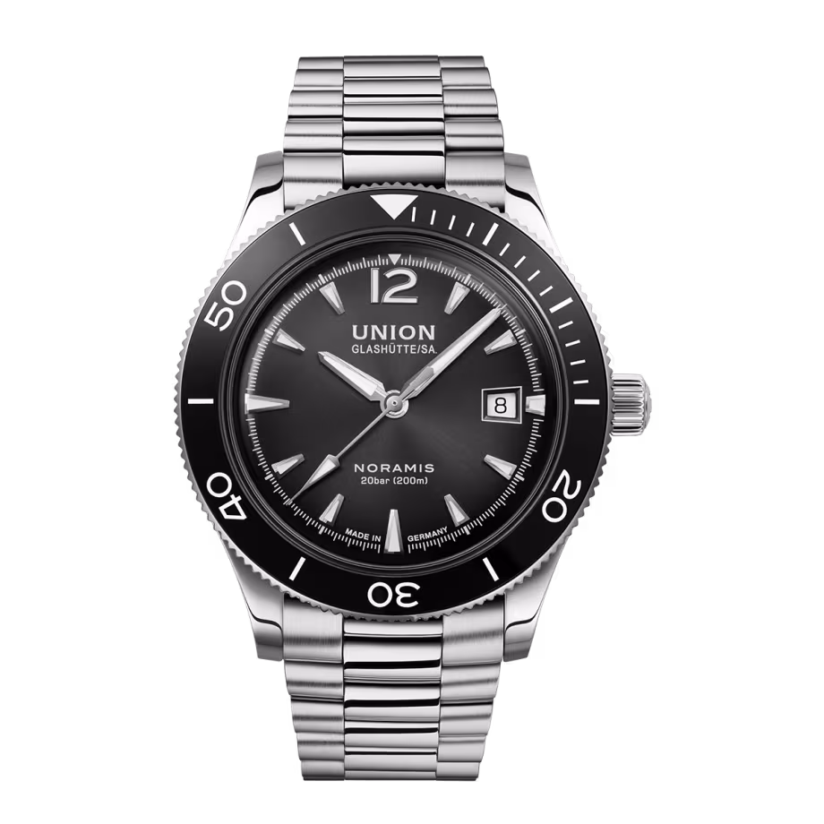 Union Glashütte Noramis Datum Sport 42 mm, Automatik, 60 Stunden Gangreserve Herrenuhr D012.907.11.057.00