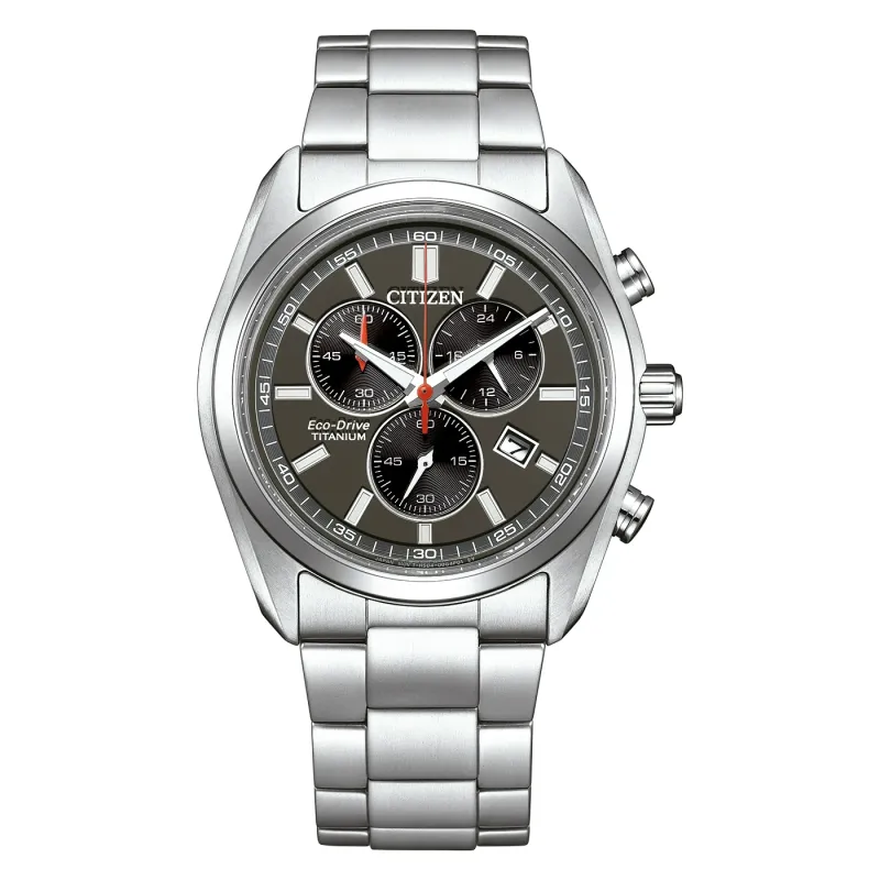 Citizen Super Titanium ™ Eco-Drive schwarz ø 40mm Herrenuhr AT2590-59E